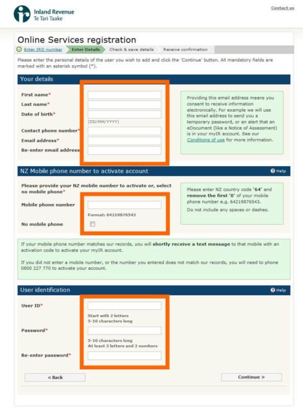 My IRD - Tax Return - 3